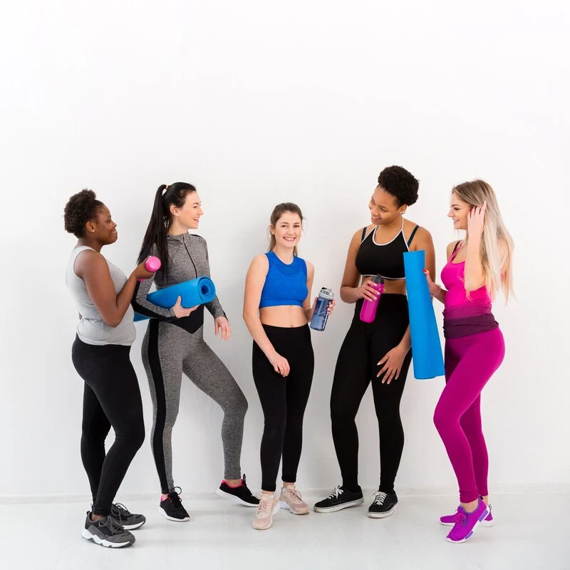 Custom made gym wear manufactured by fascicle international