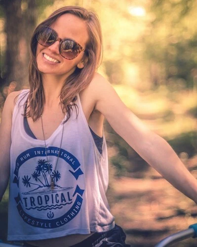 cusotm printed tank top