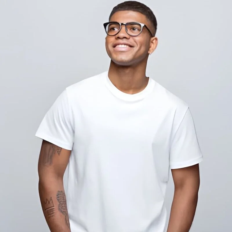 Custom made white t shirt by fascicle international