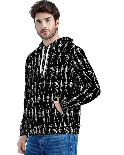 Custom made printed hoodie