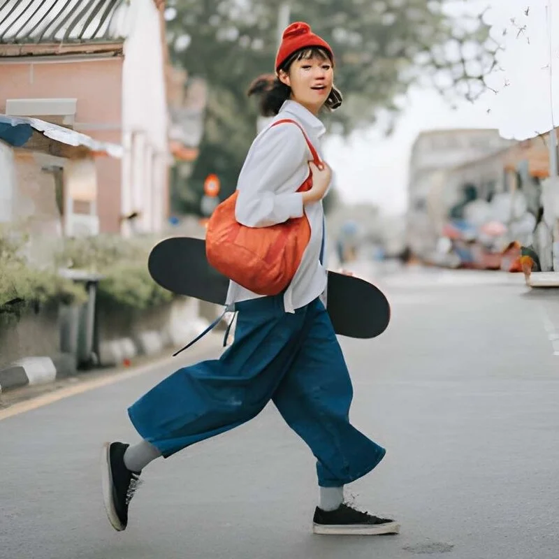 Women wear custom made streetwear suit